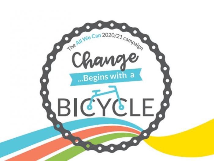 Change begins with a bicycle