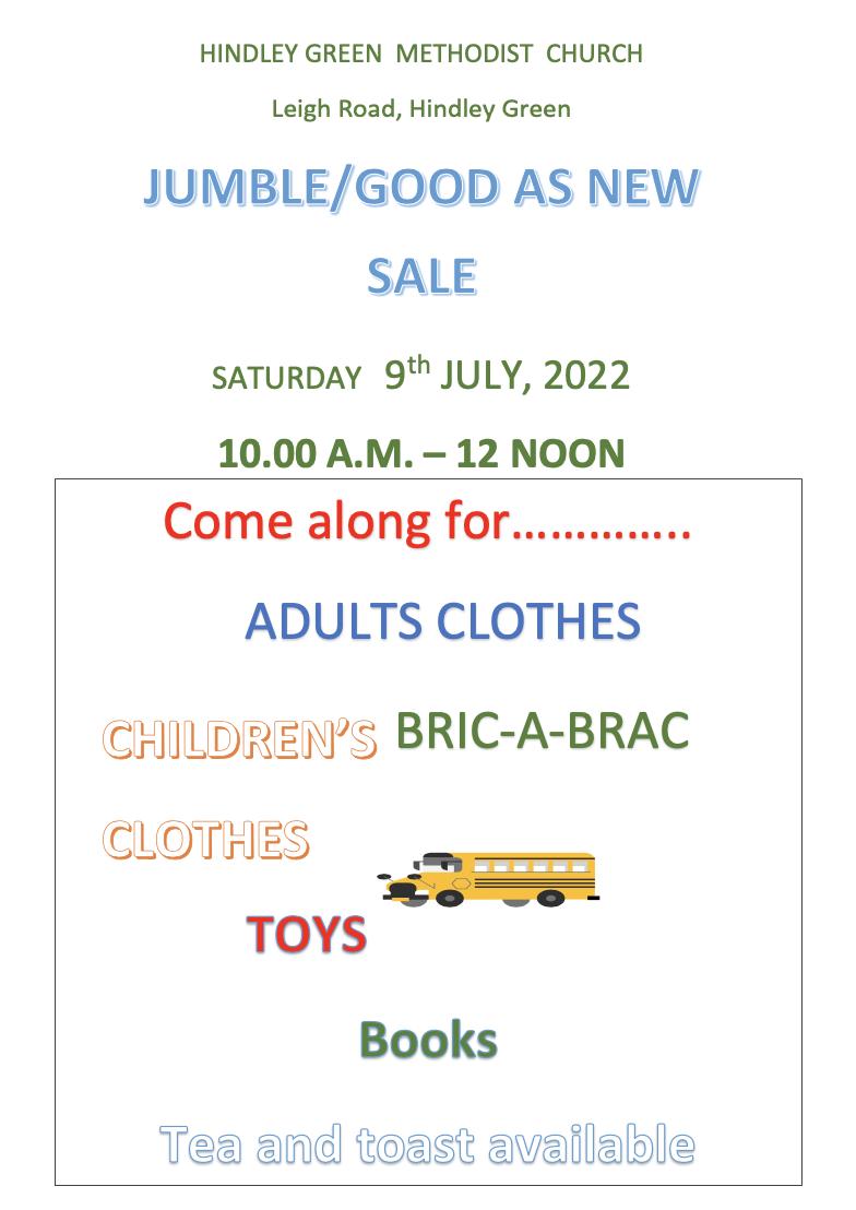 Good as New Sale July 2022