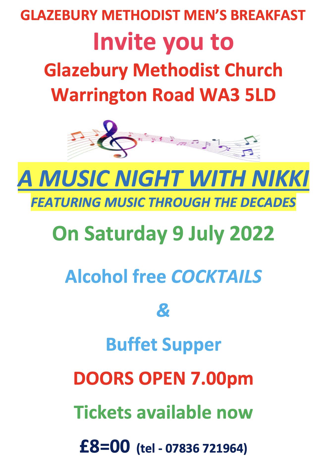 Music Night at Glazebury