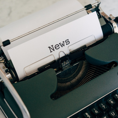News, blog, typewriter